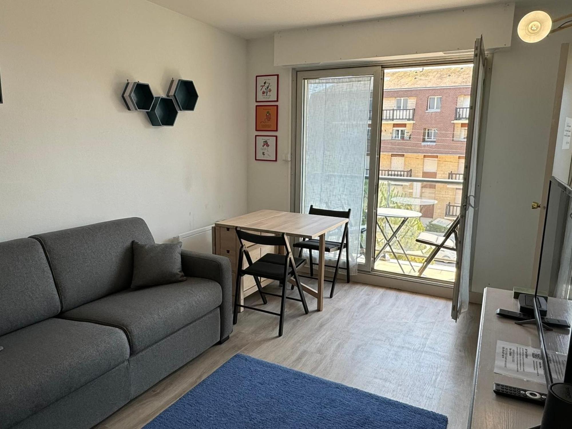 Studio Central A Cabourg Avec Balcon, Wifi Gratuit & Parking - Fr-1-487-372 外观 照片